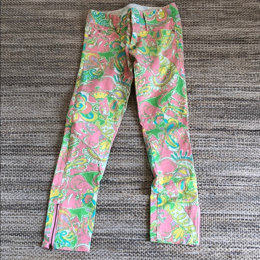 Lilly Pulitzer crop jean